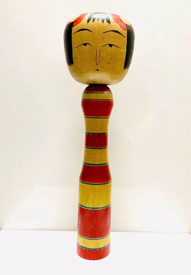 こけし 日本 伝統 木製 コレクション M アンティーク 美術品 工芸品 2024