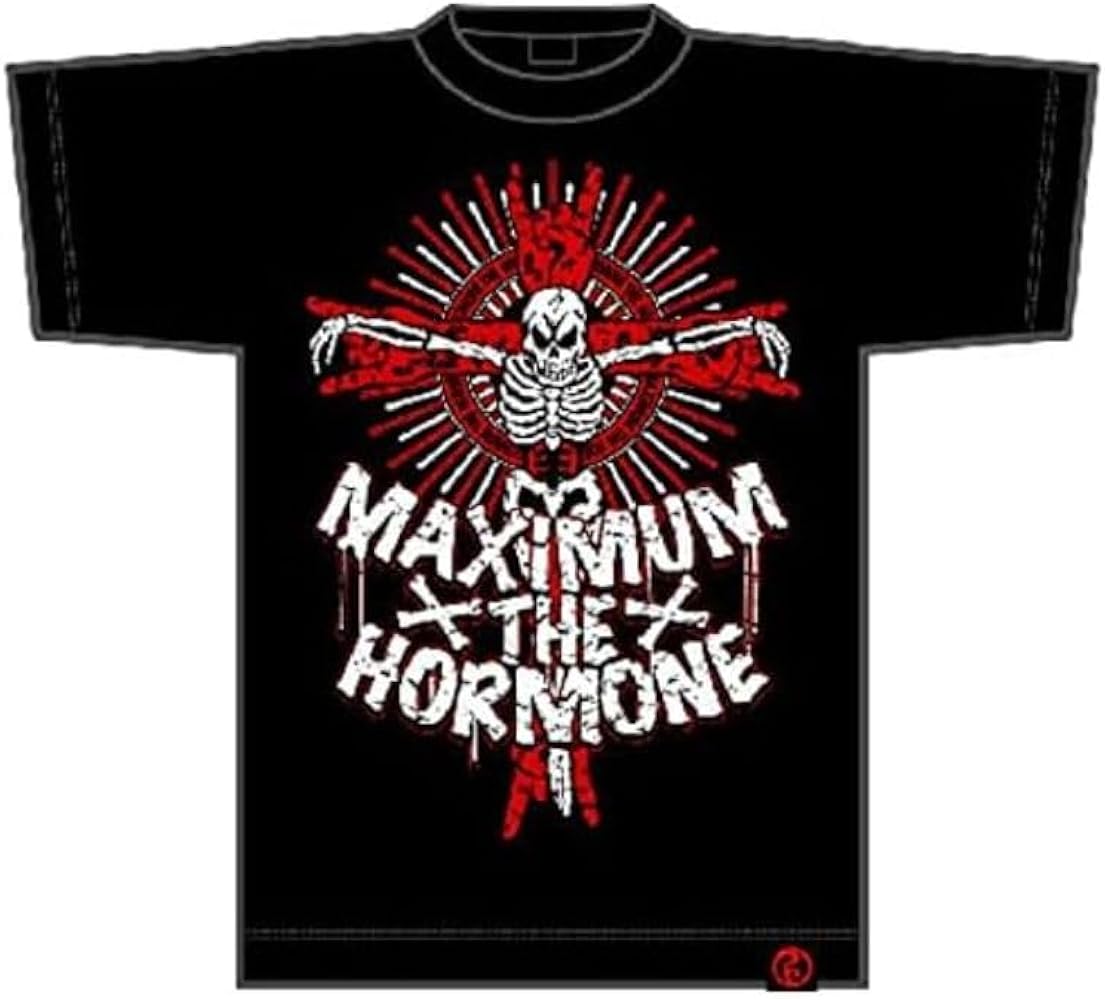 Amazon.co.jp: [ミミカジル] マキシマムザホルモン 公式グッズ ドクロ