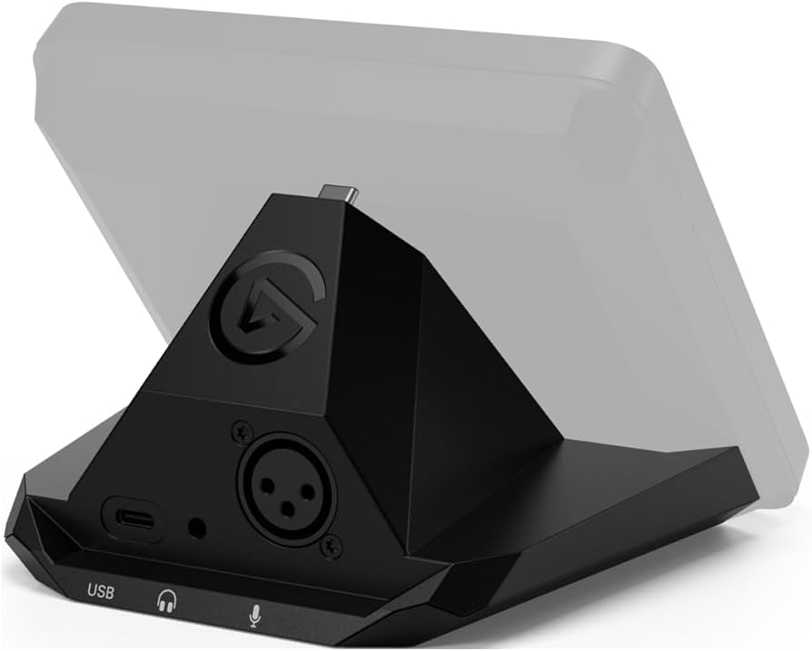 Elgato XLR Dock – For Stream Deck +, XLR-to-USB Mic Interface