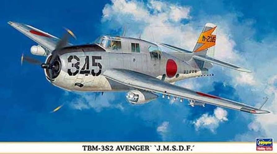 TBM3 アベンジャー 1/72 プラモデル 3種類 ハセガワ他 海自デカール