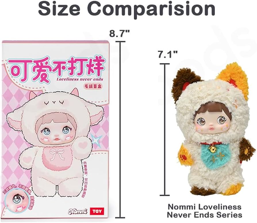 Nommi 可愛不打羊 loveliness never ends 6体セット Amazon | XiDonDon