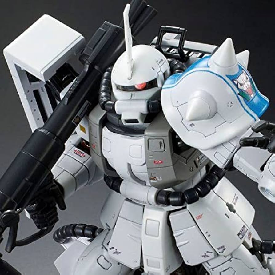 Amazon.co.jp: RG 1/144 MS-06R-1A シン マツナガ専用ザクII/白狼 MSV