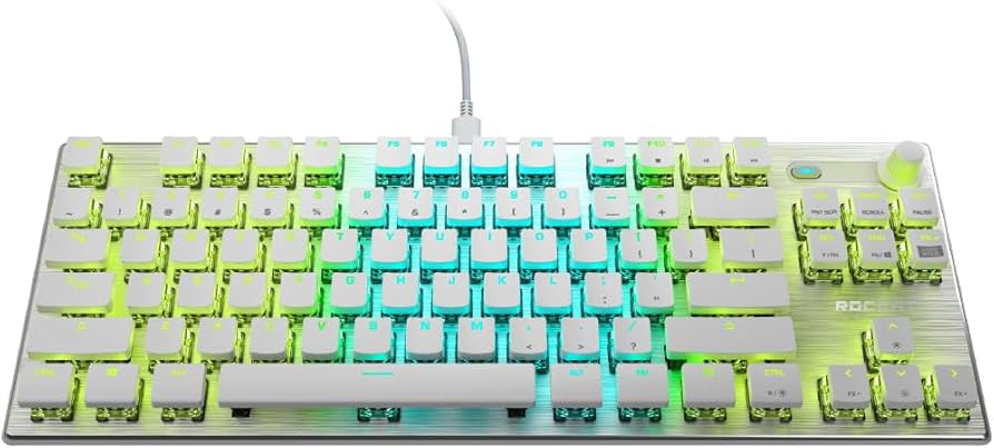 Amazon.co.jp: ROCCAT USB-C VULCAN TKL Pro 英語配列 静音 リニア