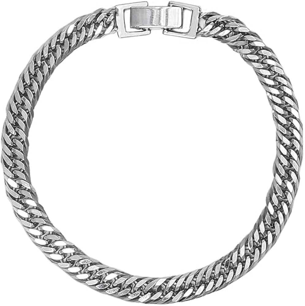 12面トリプル 喜平シルバー925 ブレスレット アンクレット 18cm 【公式