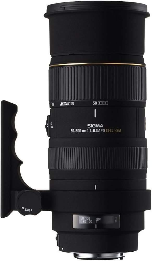 Amazon.com : Sigma 50-500mm f/4-6.3 EX DG HSM APO RF Telephoto