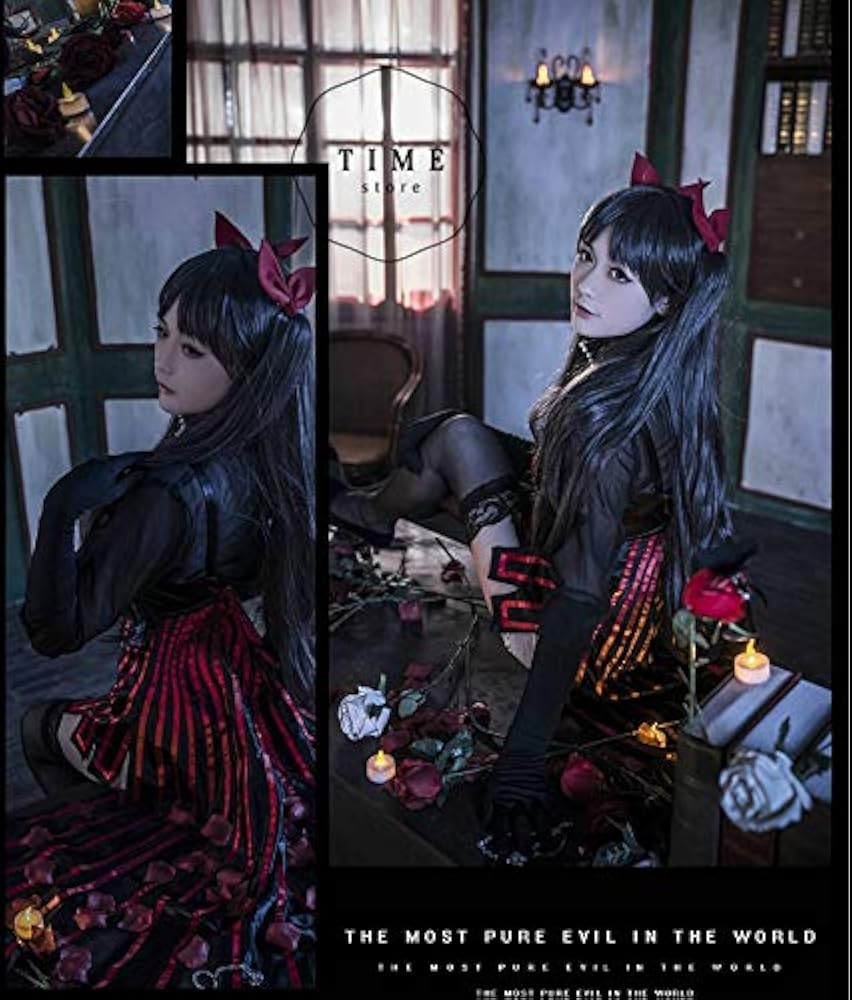 Fate 遠坂凛 ウィザード Tシャツ Lサイズ 黒