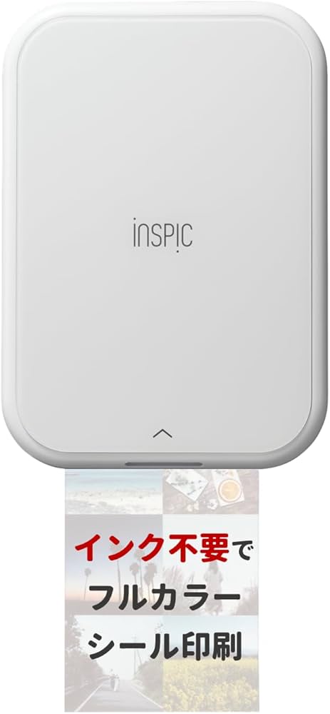 Amazon.co.jp: Canon Canon Smartphone Mini Photo Printer iNSPiC PV
