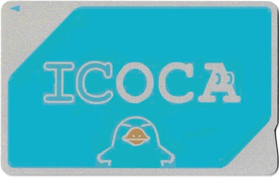 Amazon.co.jp: ICOCA（イコカ） 無記名Suica代替可能 イコちゃん 交通