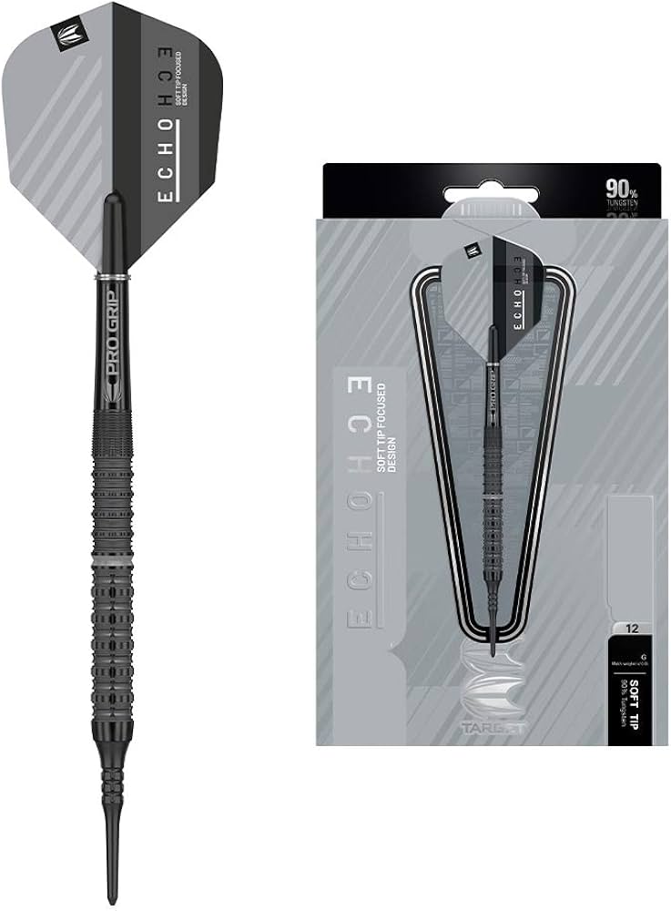 美品 TARGETターゲット ECHOエコー12 2BA 19g 定価11000 ダーツ