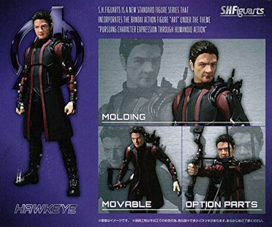 Amazon.co.jp: S.H.フィギュアーツ ホークアイ『アベンジャーズ