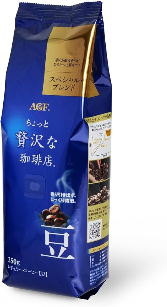 Amazon | AGF ちょっと贅沢な珈琲店 レギュラーコーヒー 豆 スペシャル