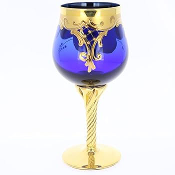 MURANO ムラノ 金彩 ドルフィン モチーフ ブルー グラス MURANO ムラノ