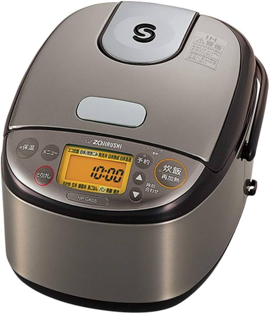 Amazon | 象印マホービン 炊飯器 3合 ステンレスブラウン NP-GK05-XT