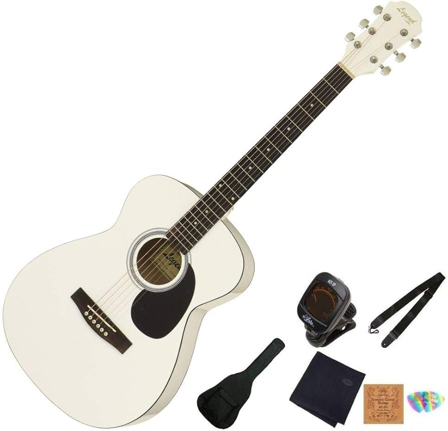 Amazon | Legend by Aria FG-15/WH アコースティックギター初心者