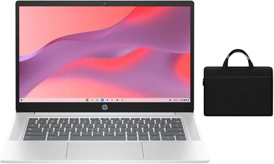 Amazon.com: HP Chromebook 14 inch HD Anti-Glare Laptop | Intel
