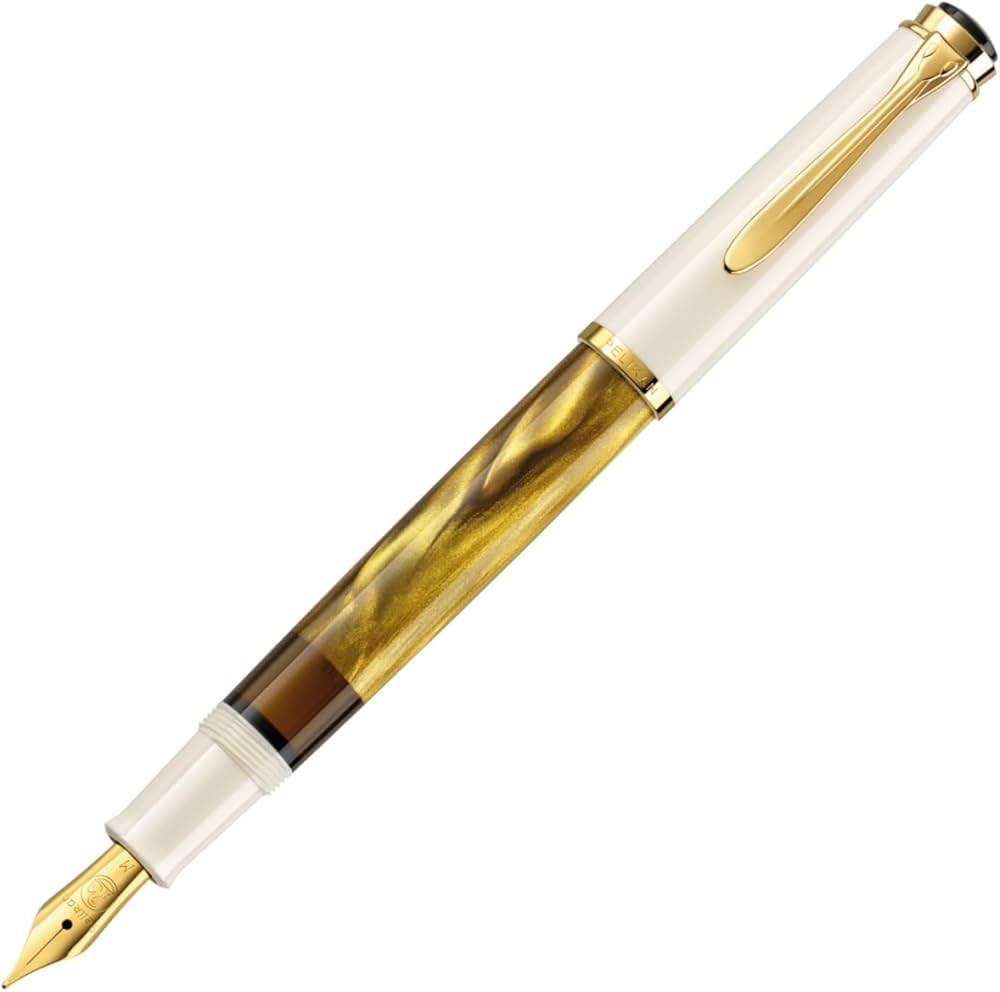 Amazon | Pelikan ペリカン 万年筆 EF 極細字 クラシック ゴールド