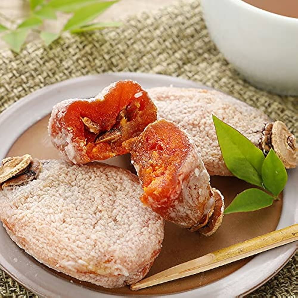 Amazon.co.jp: 【最高糖度70度】鳥取県産 ころ柿 干し柿 約50g 1個入