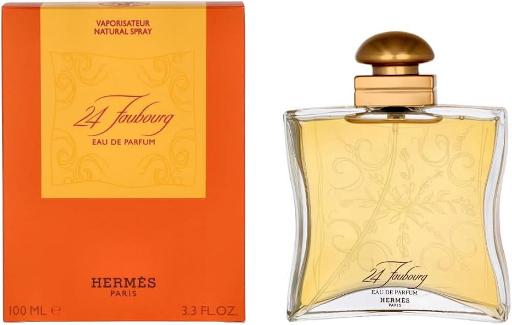 HERMES 24 Faubourg 香水ボトル型ブローチ HERMES 24 Faubourg 香水