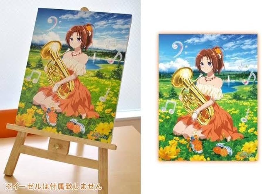 Amazon.co.jp: 響けユーフォニアム バースデー キャンバスアート 中川