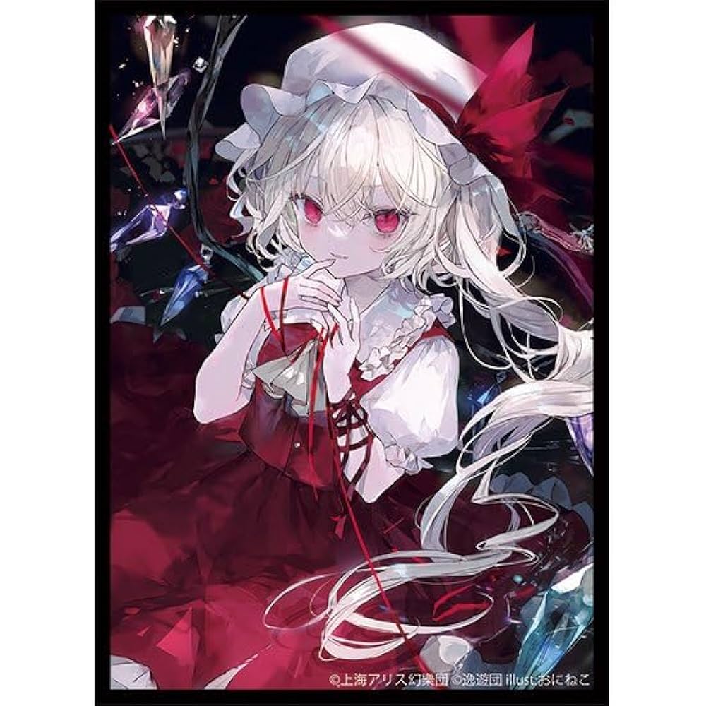 α1 東方Projec フランドール・スカーレット スリーブ&プレイマット α1