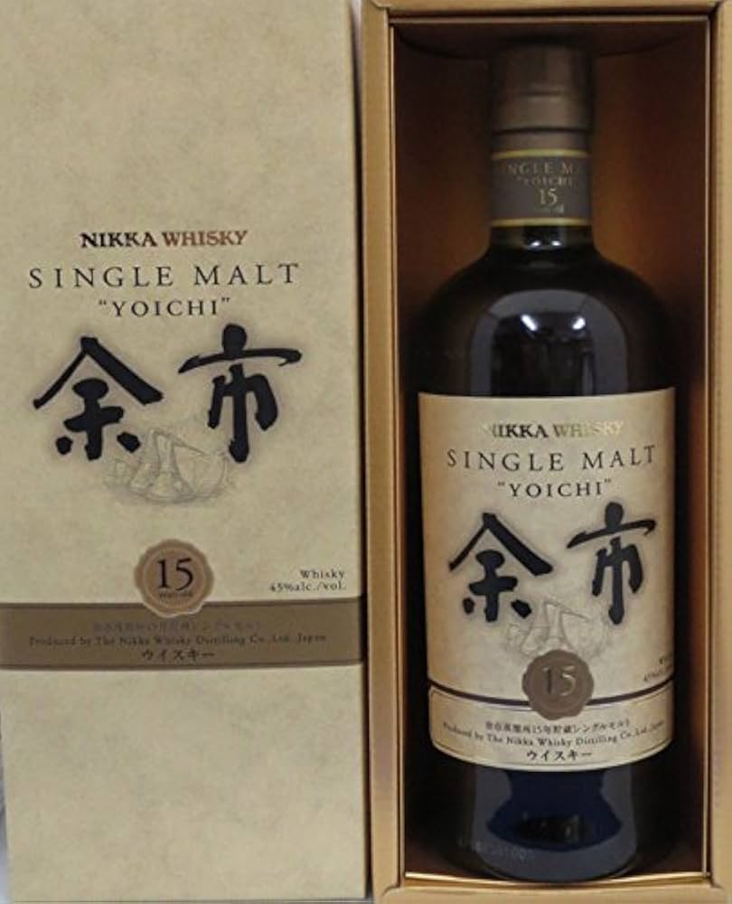 Amazon.co.jp: ニッカウヰスキー余市15年 700ml 化粧箱入 : 食品・飲料