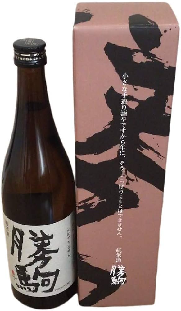 Amazon.co.jp: 勝駒 純米 720ml 箱付 : 食品・飲料・お酒