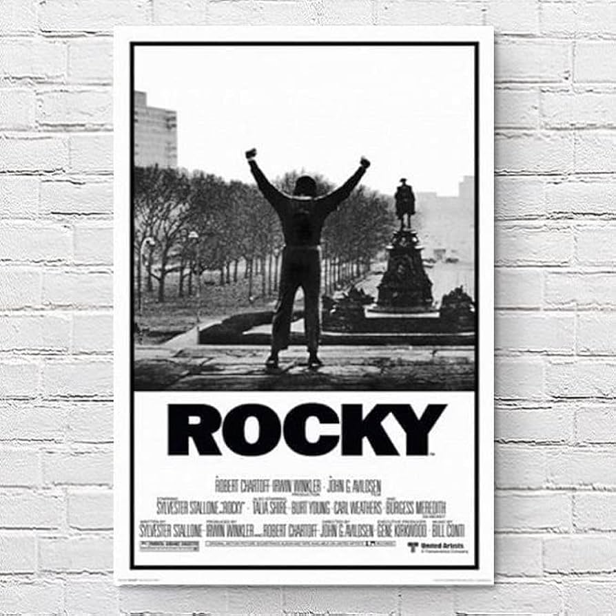 世界堂 額縁 映画「Rocky」ポスター付き 【公式通販】
