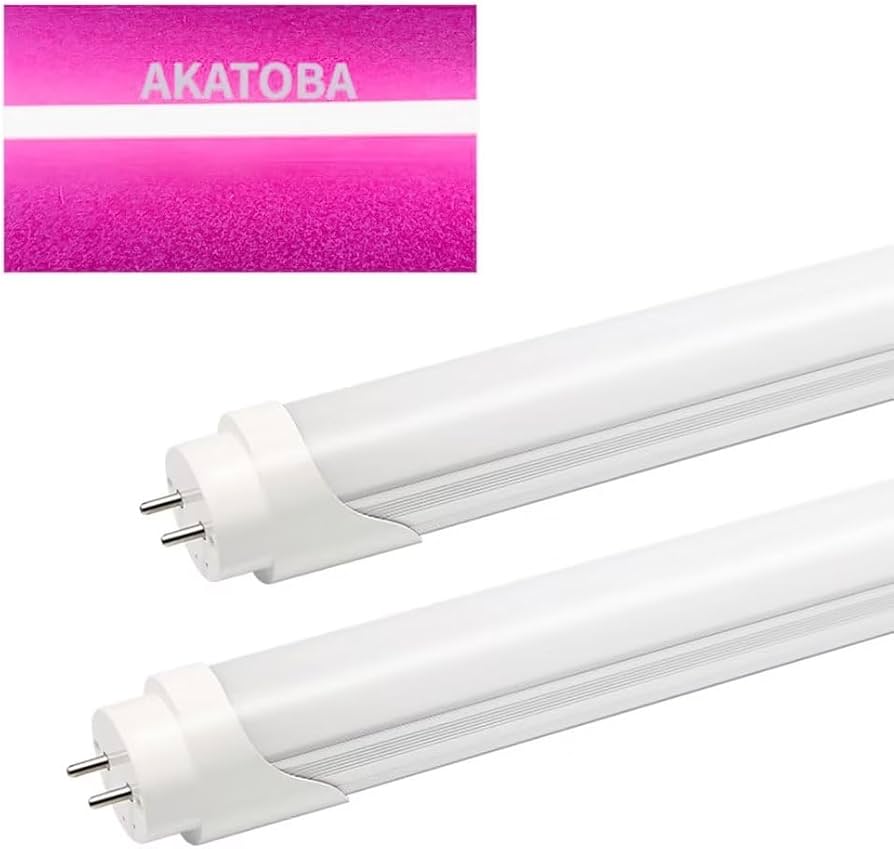 Amazon | 【8本セット】ピンク LED蛍光灯 直管20w形 580mm LEDランプ