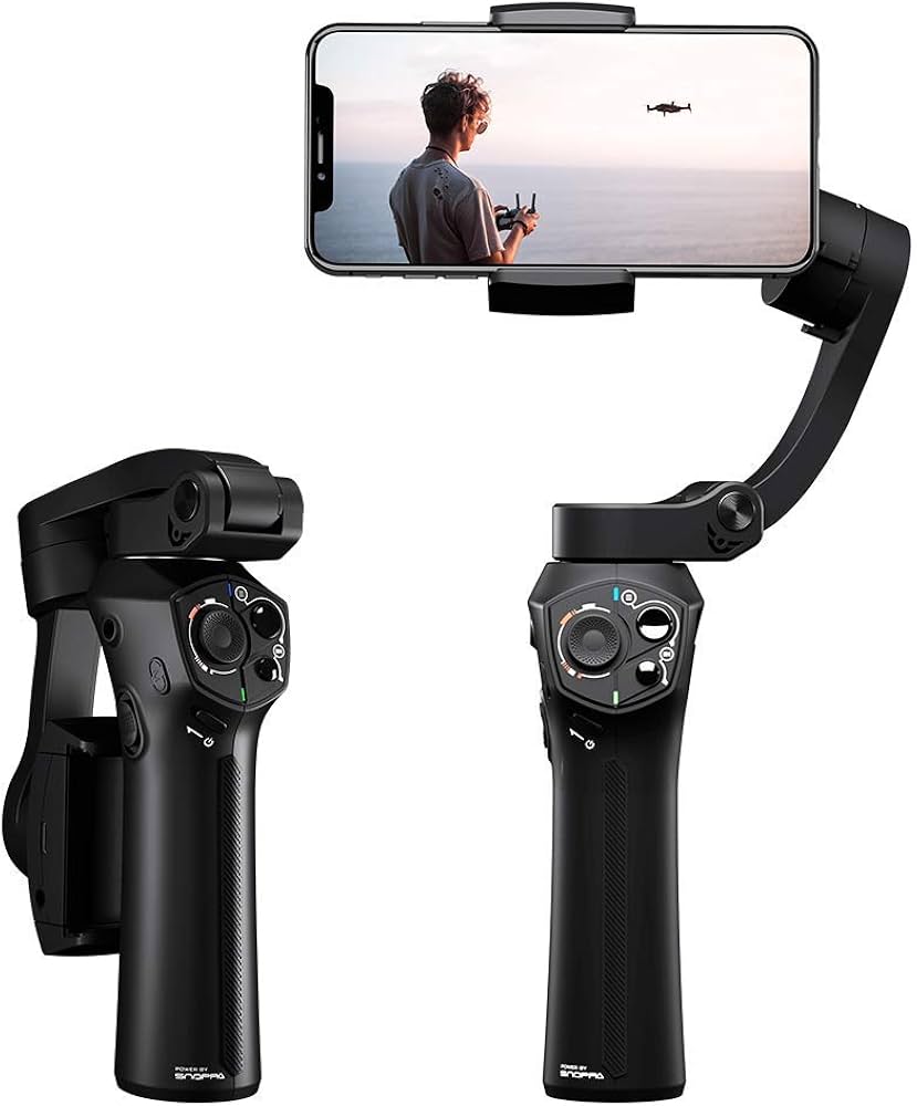 Amazon.co.jp: SNOPPA ATOM ブラック(黒) 3軸ジンバル カメラ