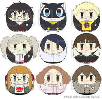 Amazon.co.jp: ペルソナ5コロこっと マスコット ぬいぐるみ 全9種 BOX