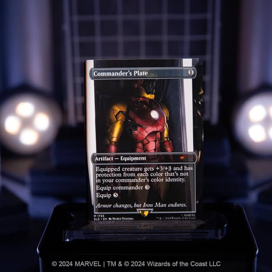 4枚セット MTG × marvel Iron man アイアンマン Amazon.com: Magic the