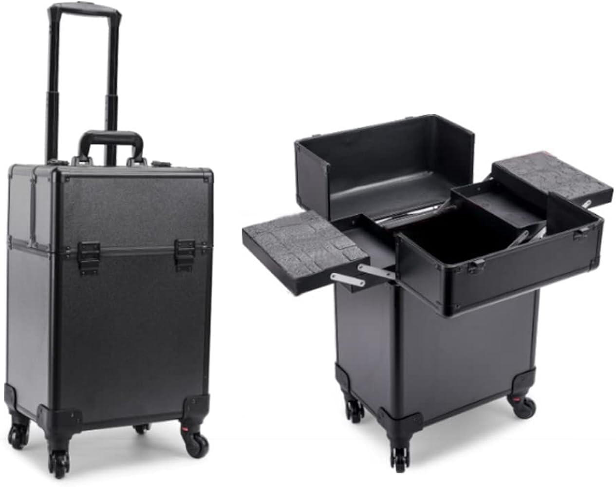 Amazon.co.jp: メイクキャリーケース メイクボックス 大容量 プロ用