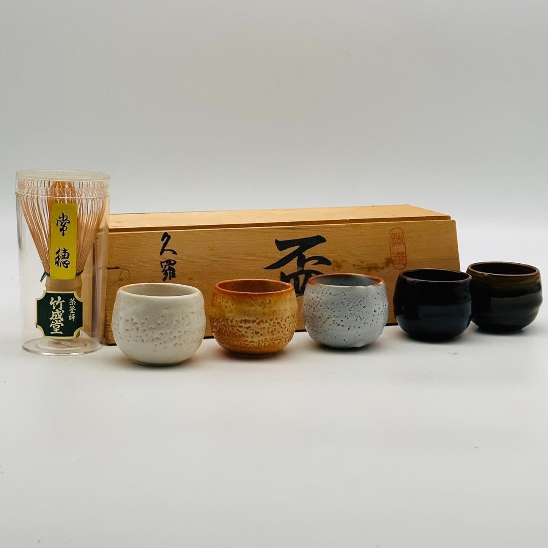 硝子茶碗 関吉昭作 茶道 平茶碗 黄緑色 耐熱処理ガラス【中古】 硝子茶碗