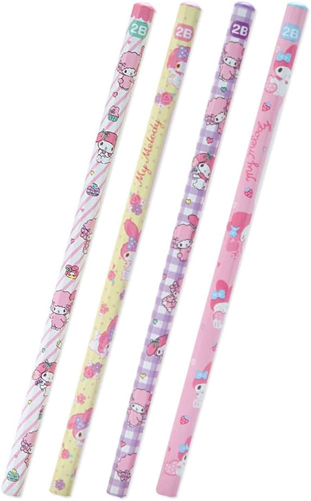 Amazon.co.jp: サンリオ(SANRIO) マイメロディ 2B鉛筆4本セット 779636