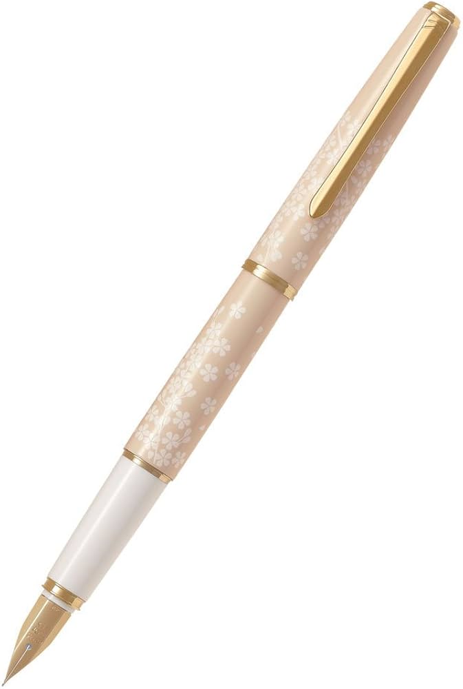 PILOT パイロット 万年筆 レディホワイト 桜 サクラ 中字 M 詳細ページ