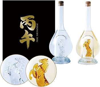 Amazon.co.jp: 干支ボトル 丙午 2025 2本セット ひのえうま 午年 500ml