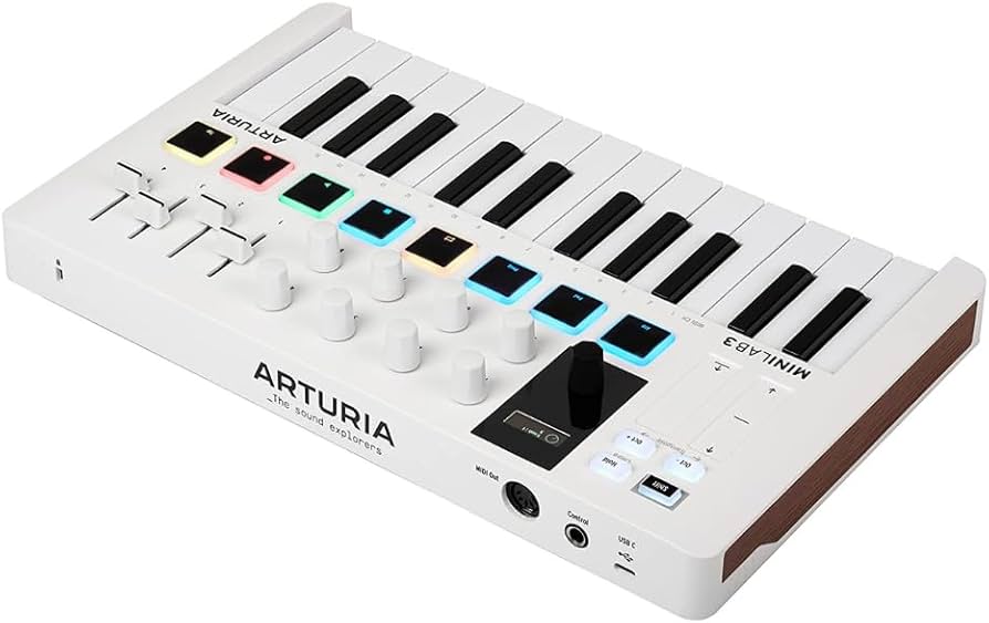 Amazon.com: Arturia MiniLab 3 MIDI Keyboard Controller, Lavalier