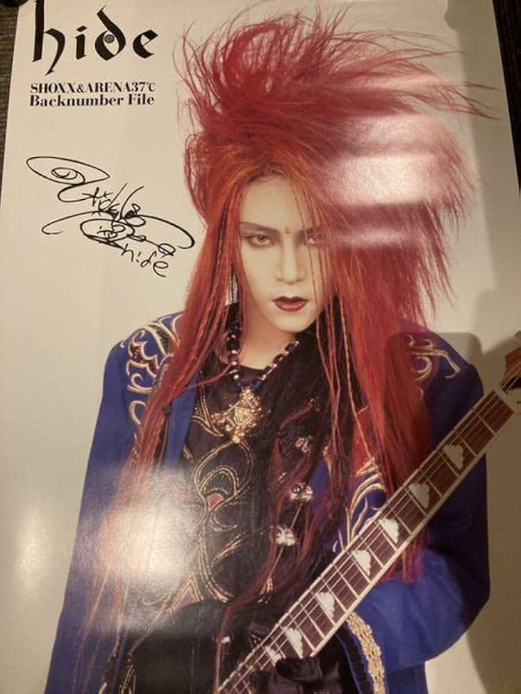 新品 hide 等身大ポスター 新品 hide 等身大ポスター HIDE 等身大 大型