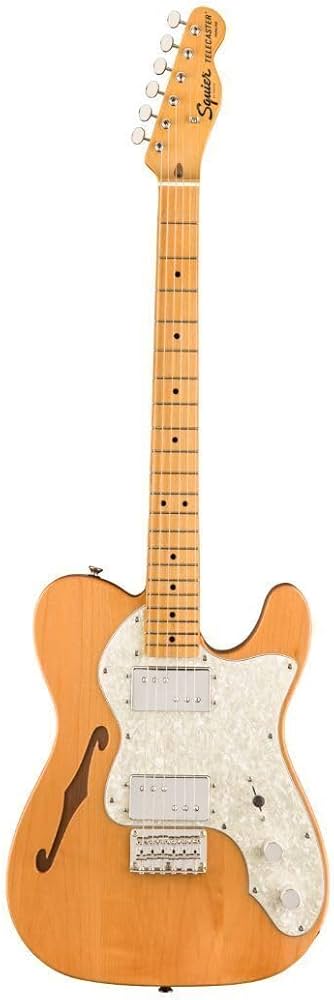 Amazon.com: Squier Classic Vibe 70s Thinline Telecaster Electric