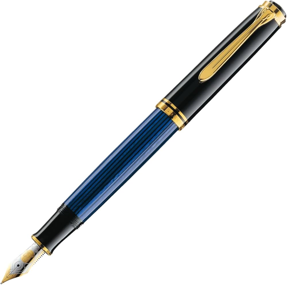 Amazon | Pelikan ペリカン 万年筆 F 細字 スーベレーン ブルー
