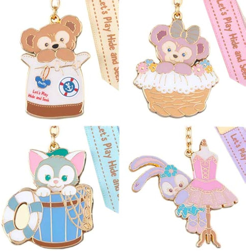♥️新品♪香港ディズニー2019年 バレンタイン ぬいぐるみキーチェーン