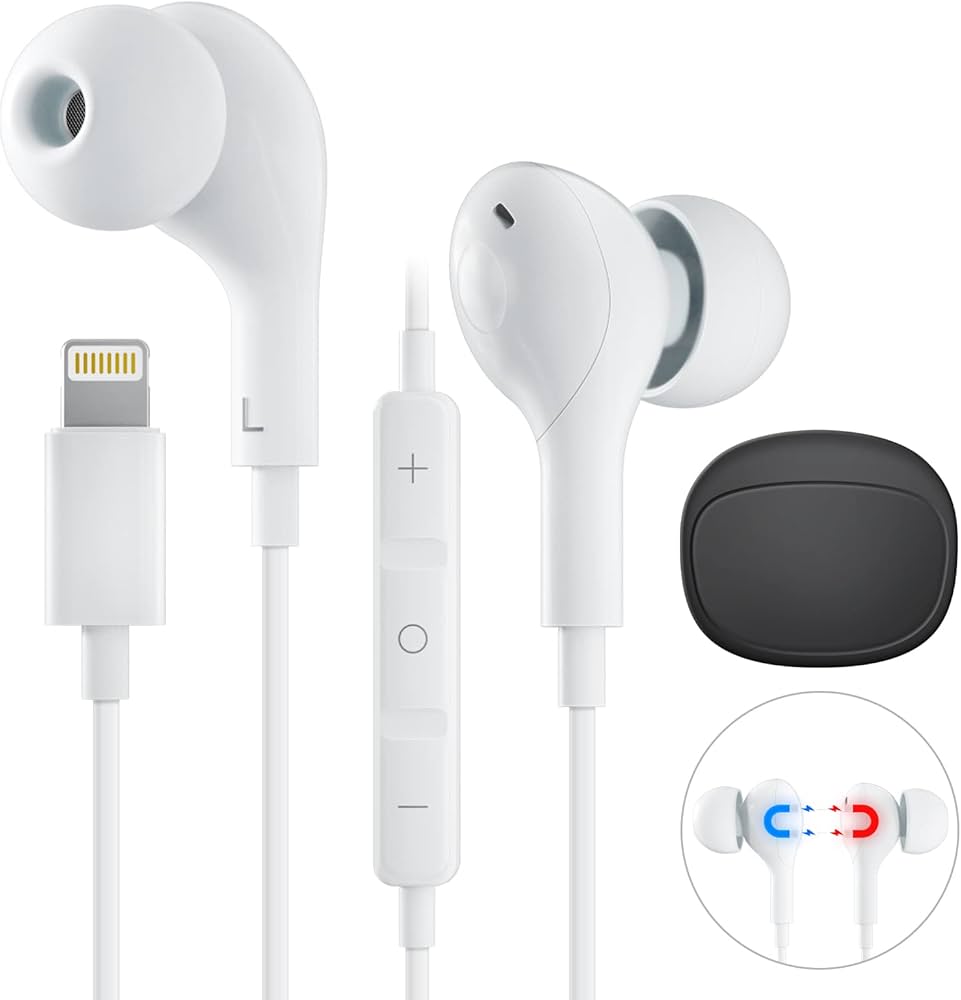 Amazon.co.jp: iPhone イヤホン 純正【2024新版 Apple MFi認証品