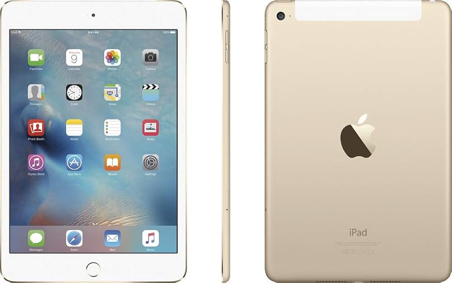 Apple iPad mini4 シルバー 128GB動作確認済み タッチペン Apple iPad