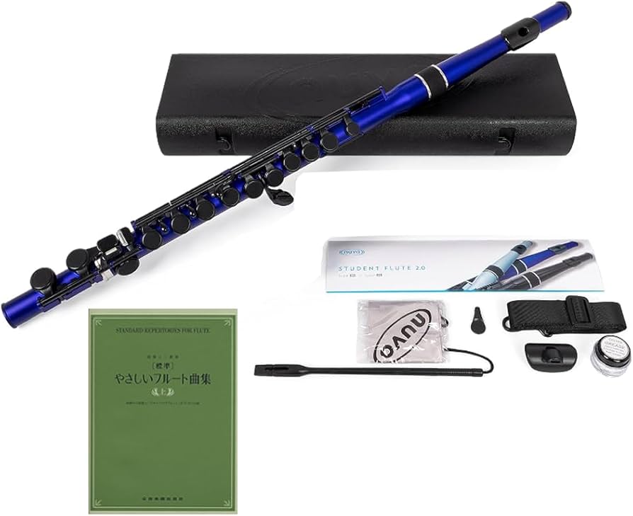 Amazon | ヌーボ プラスチック製管楽器 フルート C調 Student Flute