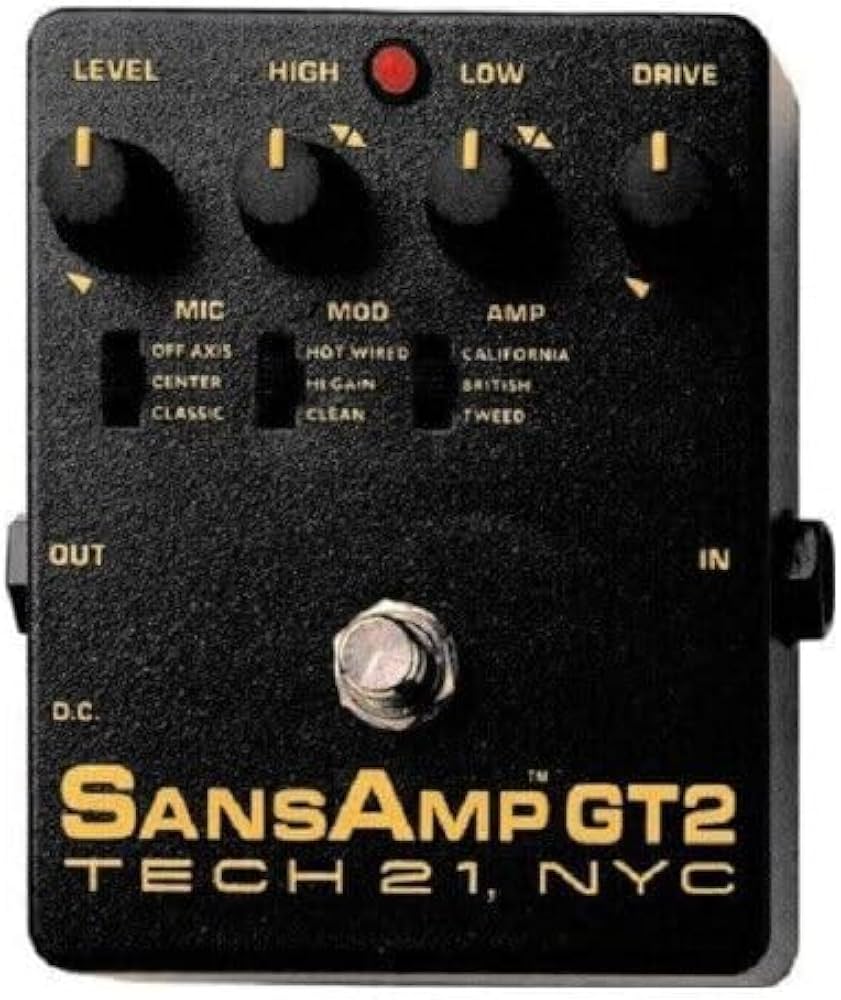 TECH 21 Leeds Sansamp HIWATT アンプシュミレーター 美品】名作 TECH