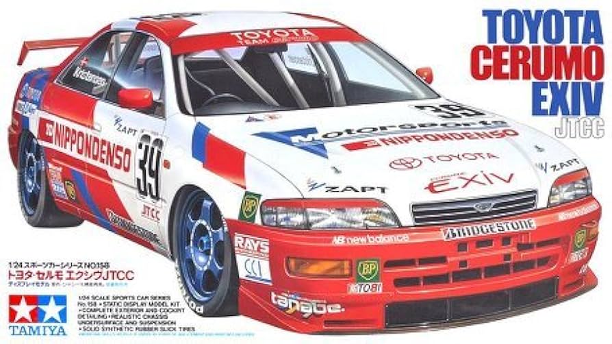 Amazon.com: #24150 Tamiya Toyota Cerumo EXIV JTCC 1/24 Scale