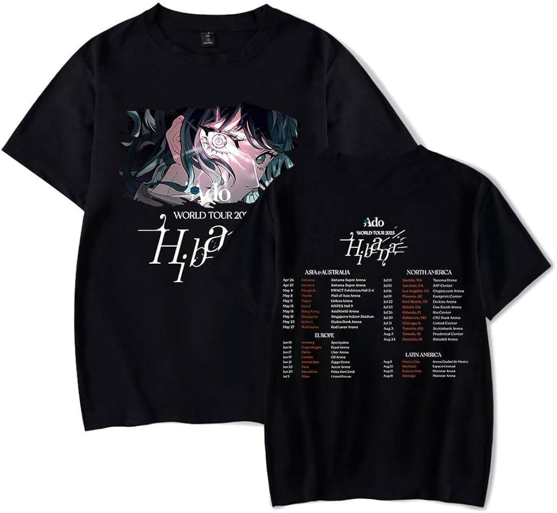 Ado WORLD TOUR Hibana Tシャツ 黒 M ライブ Ado Hibana World Tour