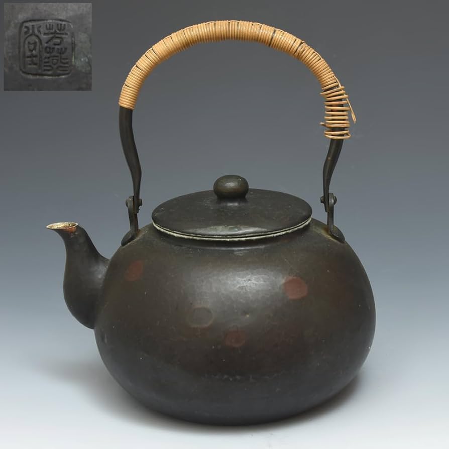 銅 やかん 骨董 茶道 茶道具 薬缶 水注