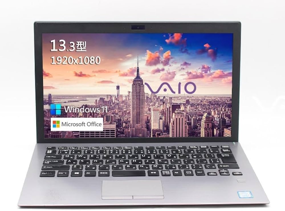 整備済み品】 VAIO PRO PG 13.3インチ 第8世代Office付⑦ VAIO - 整備