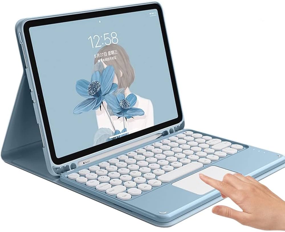 Amazon | iPad 第9世代 第8世代 第7世代 ケース タッチパッド搭載